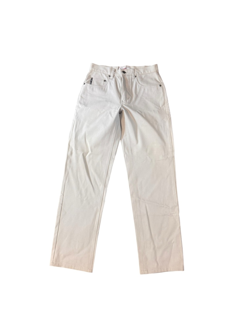 Armani Exchange Y2K Vintage Mom Khakis Beige High Waist Women's Pants Size 28R